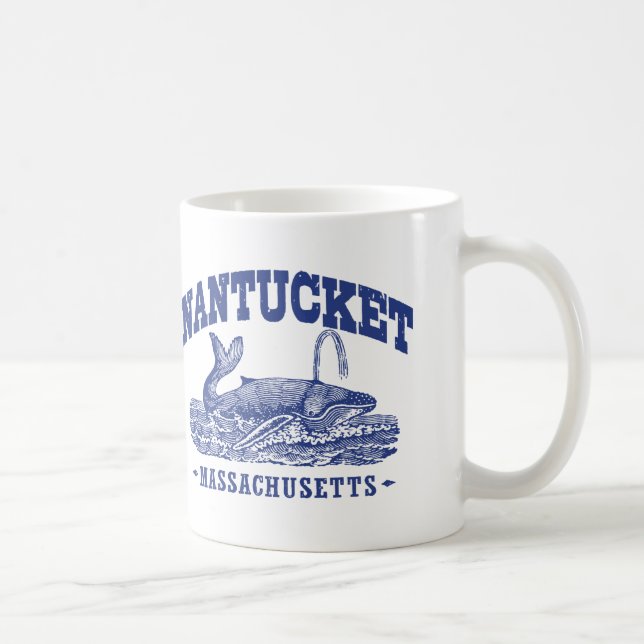 Nantucket Whale Kaffemugg (Höger)