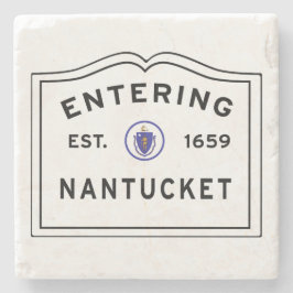 Nantucketön Massachusetts Stenunderlägg