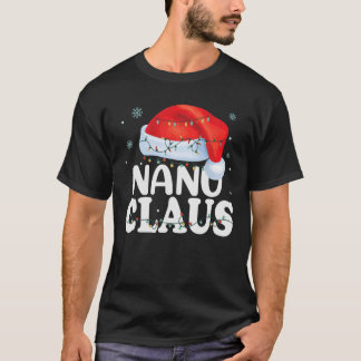 Nanu Claus Julafton Family Matching Funny Grandma  T Shirt