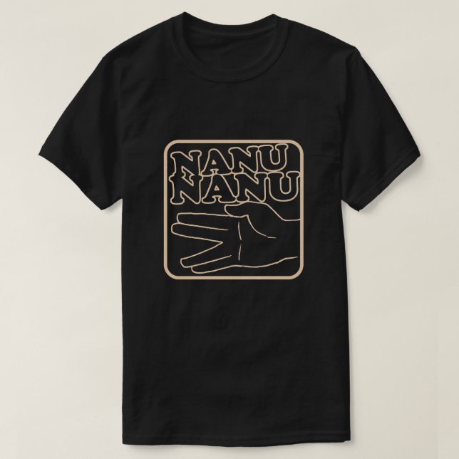 Nanu Nanu 70s Retro Pop Culture Graphic Tröja (Design framsida)