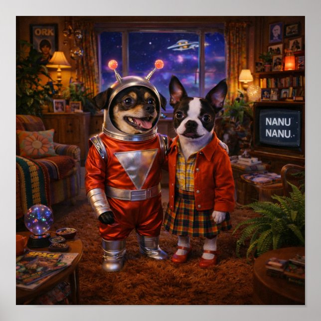 "Nanu Nanu!" Poster (Framsidan)