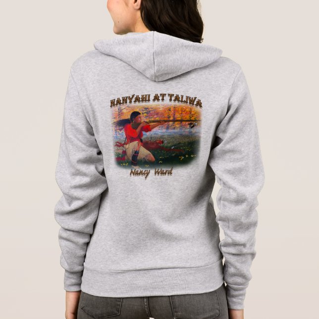Nanyahi och Legend of Nancy Ward T Shirt (Baksida)