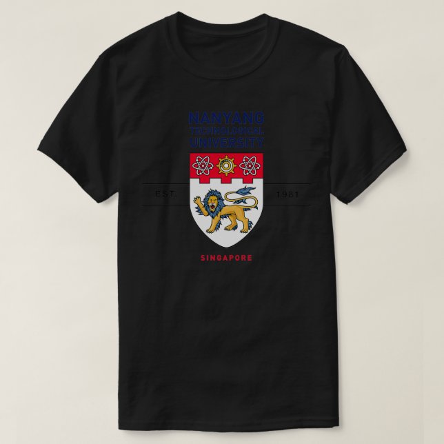Nanyang Technological Universiteten T Shirt (Design framsida)
