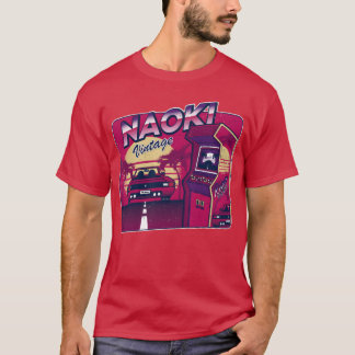 Naoki Personlig Vintage Gamer 80-tal 90-tal T Shirt