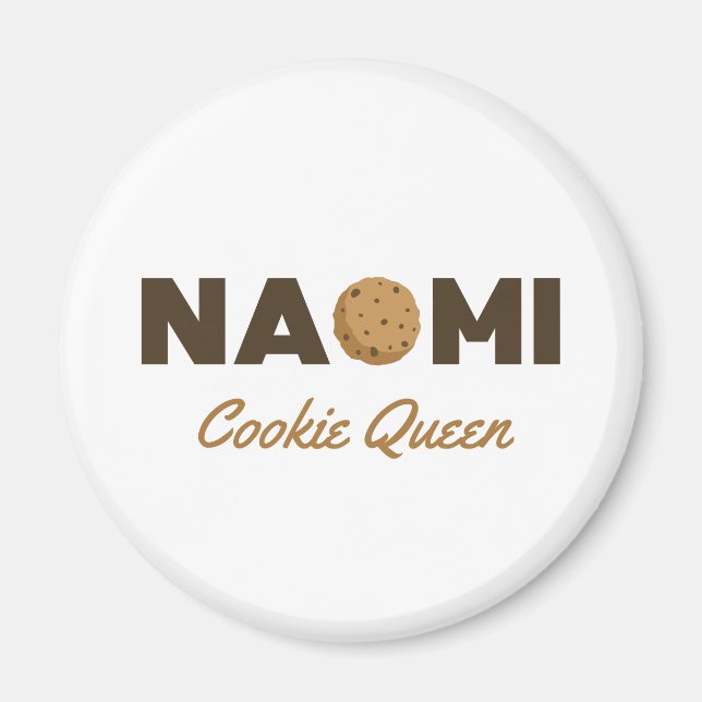 Naomi cookie Queen magnet (Framsidan)