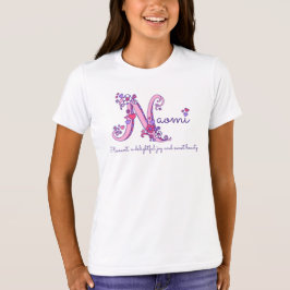 Naomi-flickor med namn meninnebörden monogramskjor t-shirt