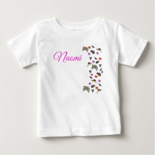 Naomi, Namn Med Australiensisk Vilda Djur, T Shirt