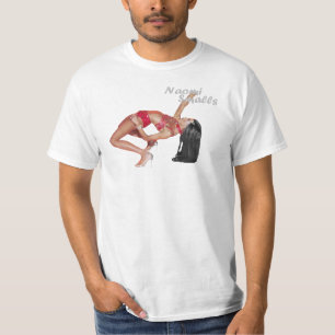 Naomi Smalls lutar vit T Shirt