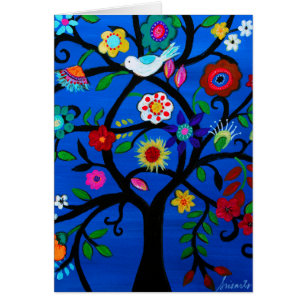 NAOMIS LIVETS TRÄD HÄLSNINGSKORT