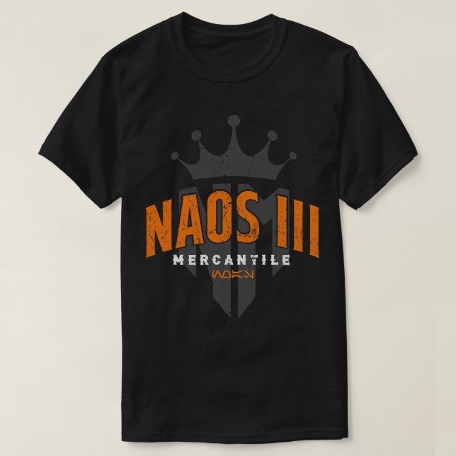 NAOS III Mercantile T Shirt (Design framsida)