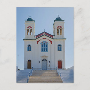 Naousa kyrka, Ios ö, Grekland Vykort