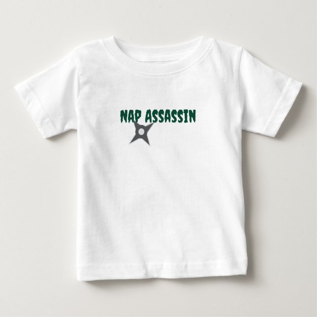 Nap Assassin Baby T-Shirt (Framsida)