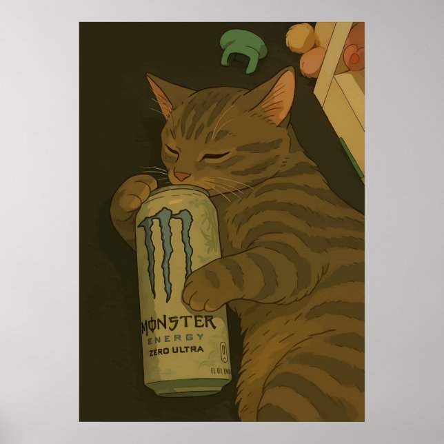 Nap cat memes  poster (Framsidan)