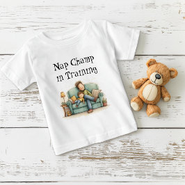 Nap Champ in Training Fars dag T Shirt