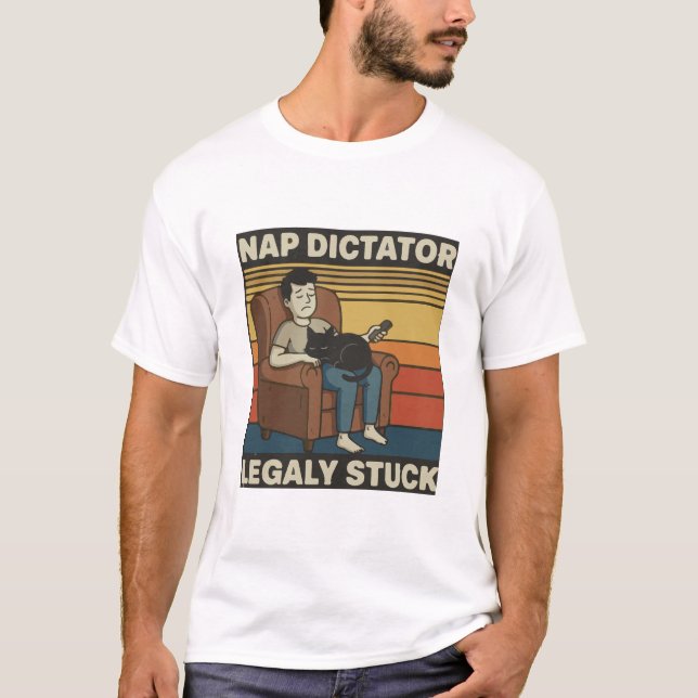 Nap Dictator T-Shirt (Framsida)