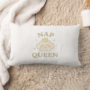 Nap Drottning Baby Flickan Kastkudde Lumbarkudde