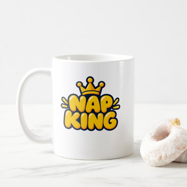 Nap Drottning Kaffemugg (Med munk)