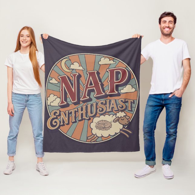 Nap Enthusiast Fleecefilt (På plats)