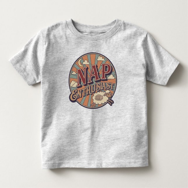 Nap Enthusiast T Shirt (Framsida)