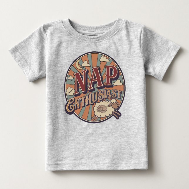 Nap Enthusiast T Shirt (Framsida)