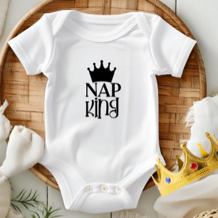 "Nap King" Baby Body Design T Shirt