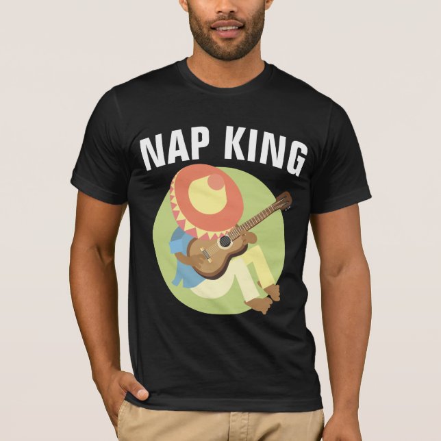 NAP KONUNG ROLIGA MÄN T-Shirts (Framsida)