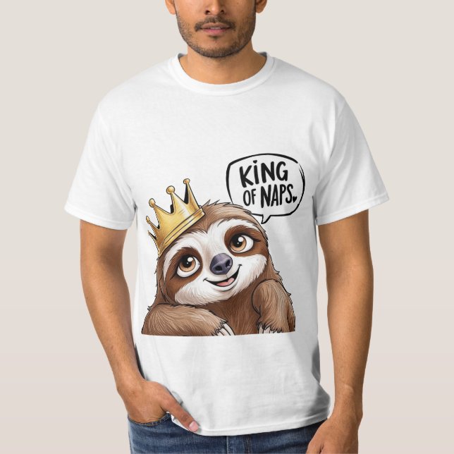 Nap Kung - en klassens slott T Shirt (Framsida)