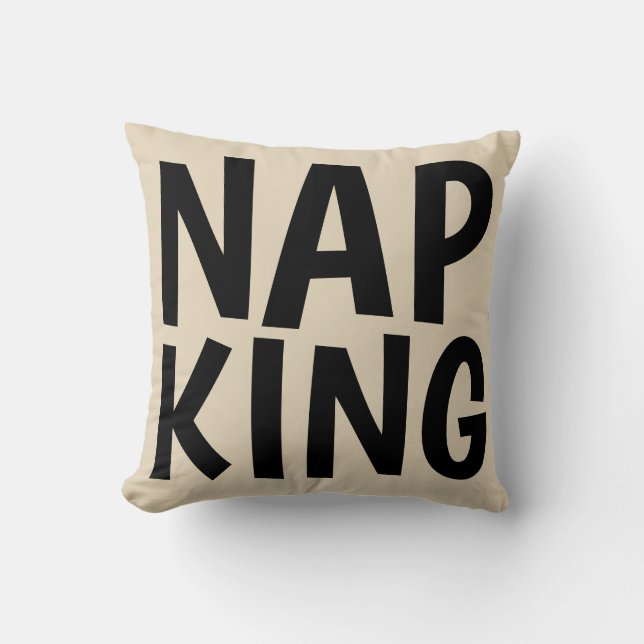 NAP KUNG PILLOW, för make eller Pappa Kudde (Framsida)
