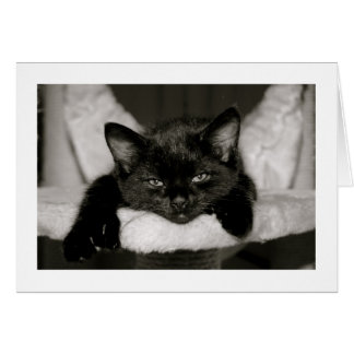 Nap med mig hälsningskort