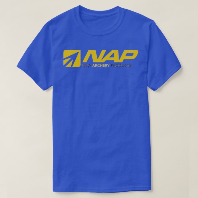 NAP NEW ARCHERY PRODUCTS T SHIRT (Design framsida)