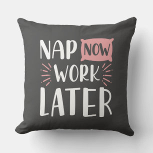 Nap Now Work Senare Kudde