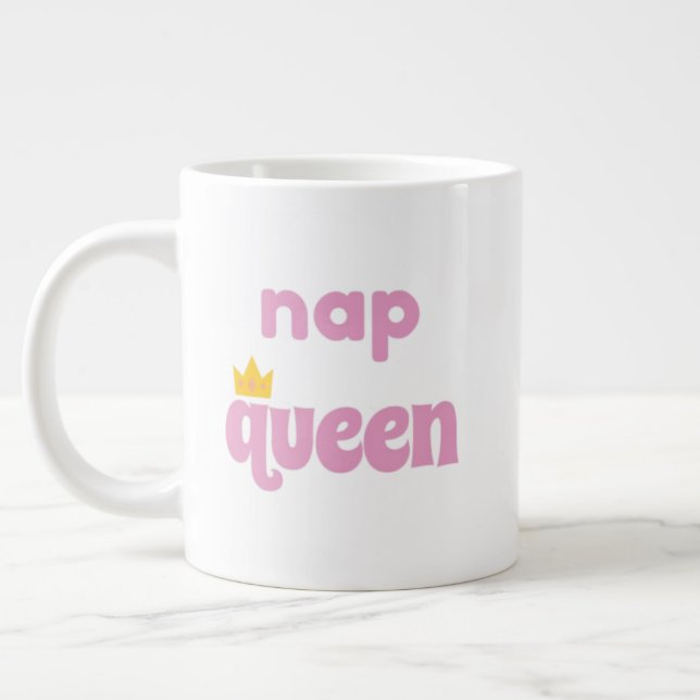 Nap Queen Mugg Jumbo Mugg (Vänster)