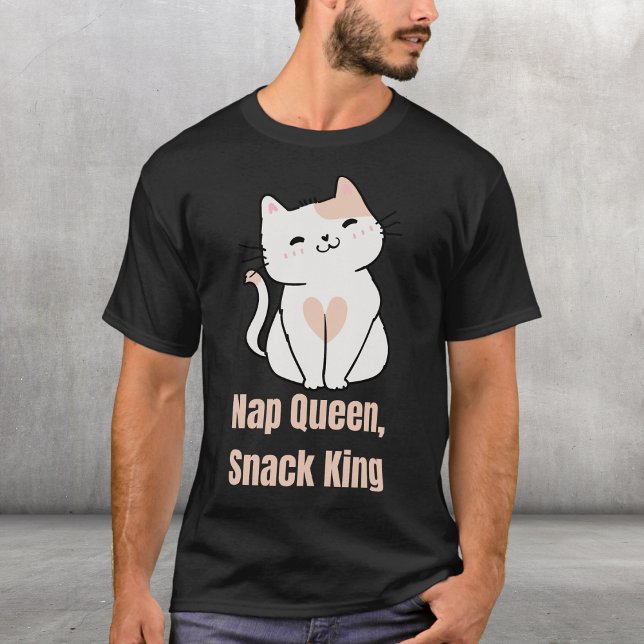 Nap Queen, Snack Kung T Shirt (Skapare uppladdad)