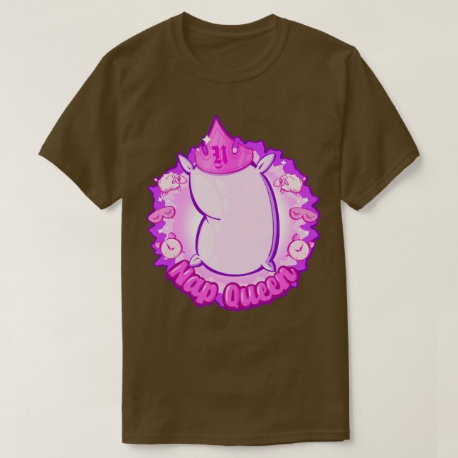 Nap Queen T Shirt (Design framsida)