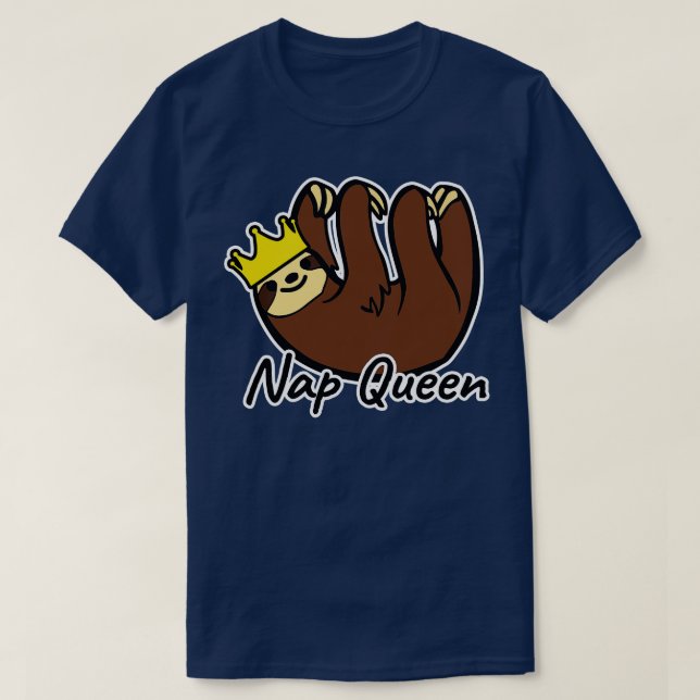 Nap Queen T Shirt (Design framsida)