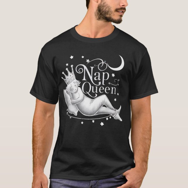 Nap Queen T Shirt (Framsida)