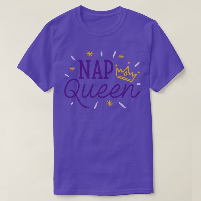 Nap Queen T Shirt (Design framsida)