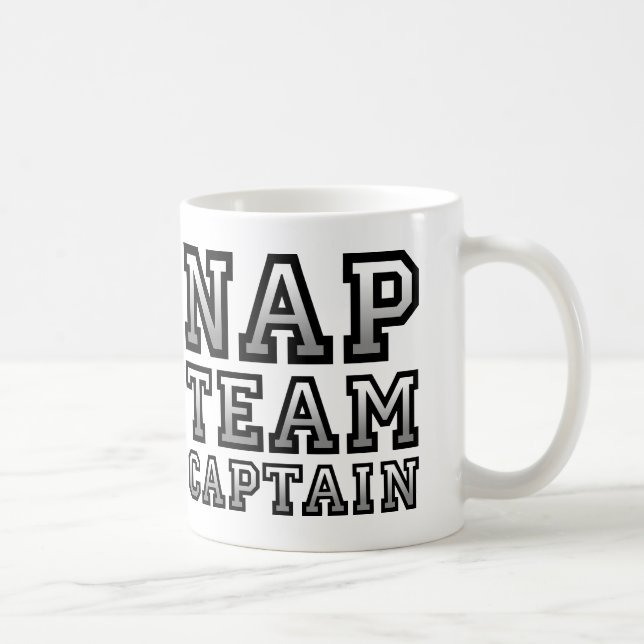 Nap Team Kapten Rolig Mugg Resemugg (Höger)