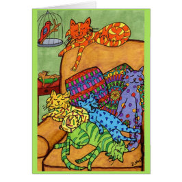 Nap-tid Hälsningskort