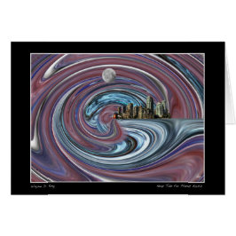 Nap Tide for Planet Earth Hälsningskort