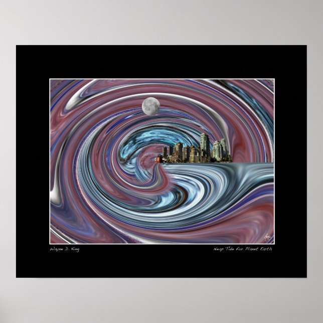 Nap Tide for Planet Earth Poster (Framsidan)