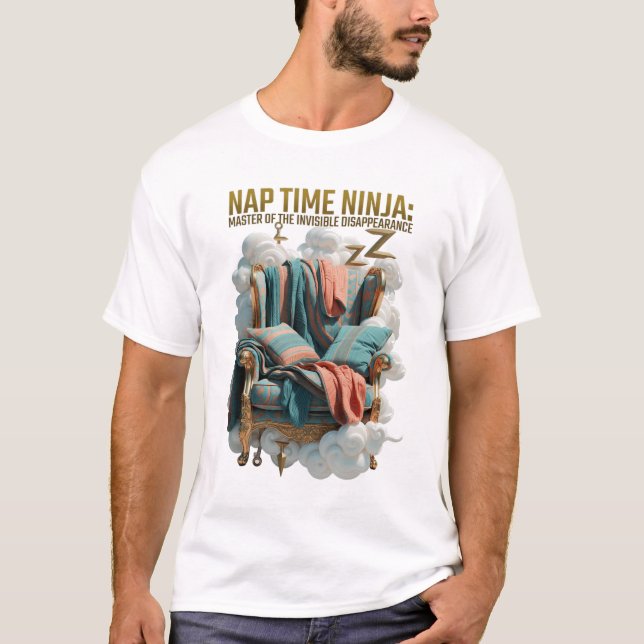Nap Time Ninja T Shirt (Framsida)