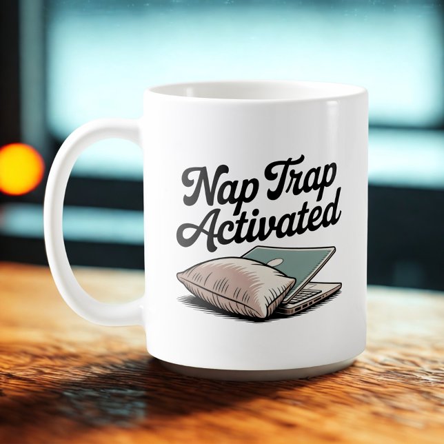 Nap Trap Activated | Emotional Mood with a Pillow  Kaffemugg (Skapare uppladdad)