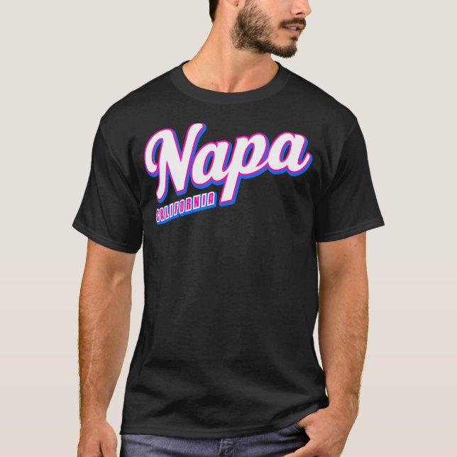 Napa CA T Shirt (Framsida)