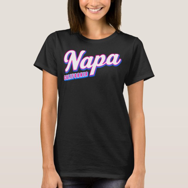 Napa CA T Shirt (Framsida)