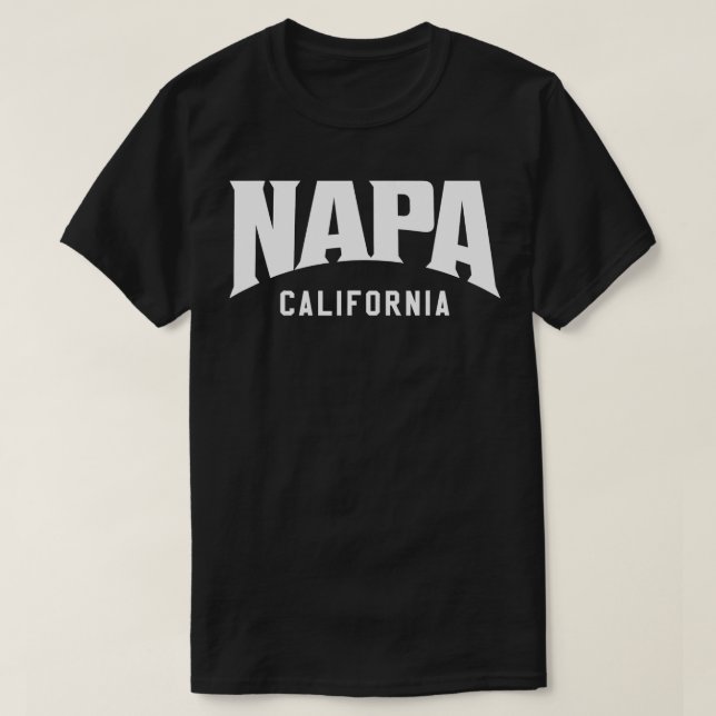 Napa California T Shirt (Design framsida)