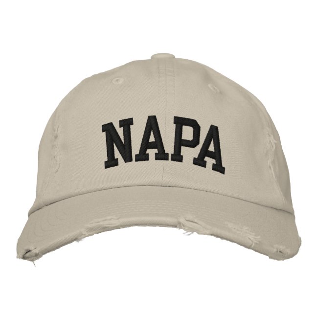 Napa Embroized Hat Broderad Keps (Framsida)