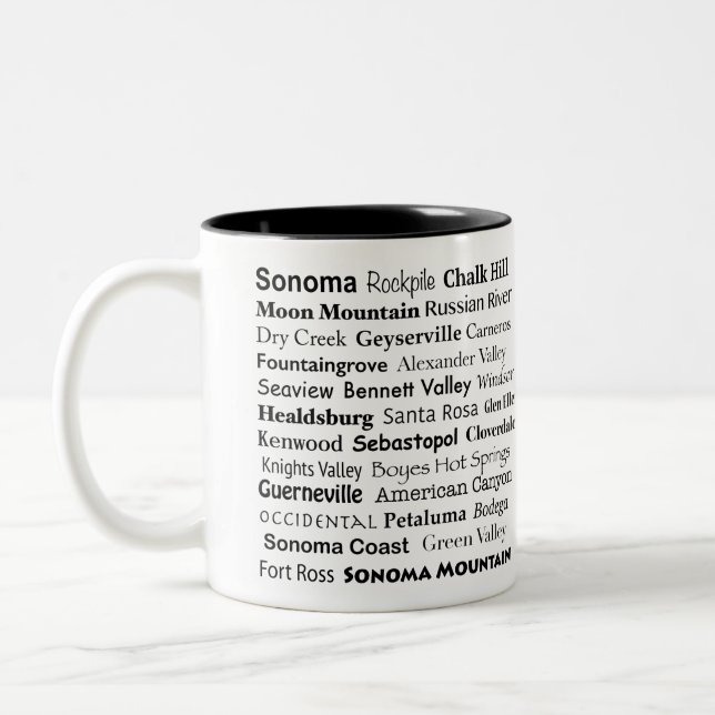 Napa & Sonoma Mugg (Vänster)