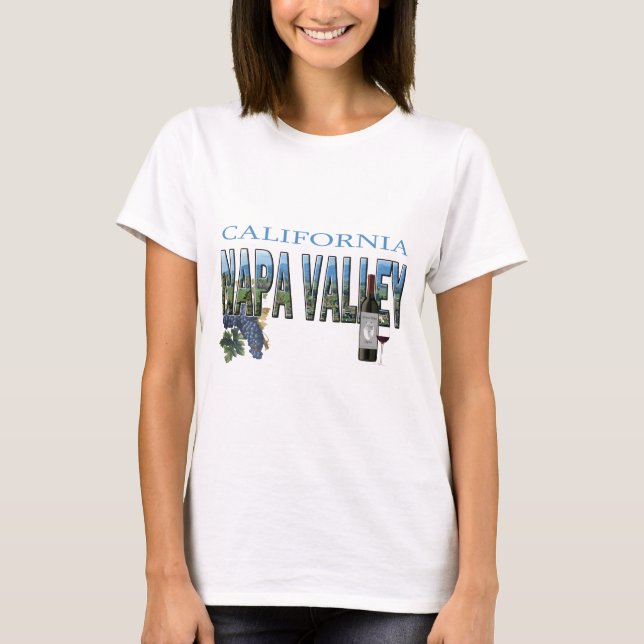 Napa Valley, CA T-shirt (Framsida)
