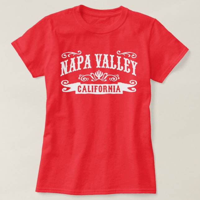 Napa Valley California Tee (Design framsida)